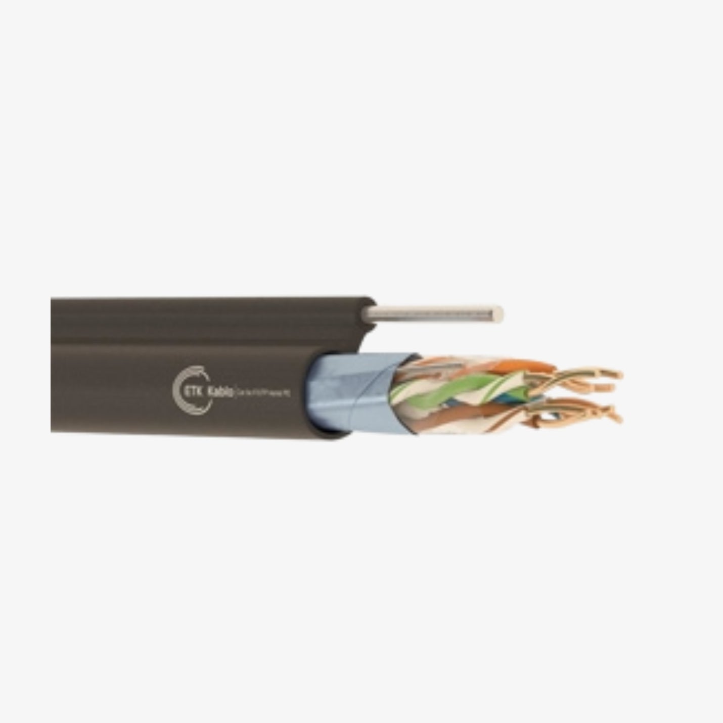 ქსელის კაბელი Cat5e UTP 24AWG 100% სპილენძის, გარე გამოყენების, 305 მეტრი – გამძლე Ethernet კაბელი მაღალი სიჩქარის და სტაბილური ქსელისთვის.