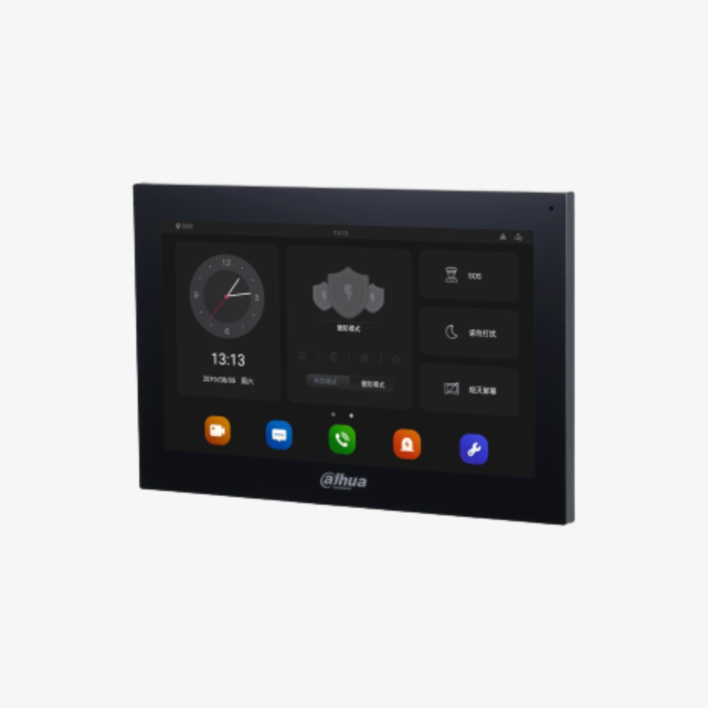 VTH5341G-W ქსელური Wi-Fi ვიდეო დომოფონის 10" მონიტორი Android SIP2.0 DC12V PoE(802.3af) შავი / VTH5341G-W Network Wi-Fi Video Door Phone 10" Monitor Android SIP2.0 DC12V PoE(802.3af) Black