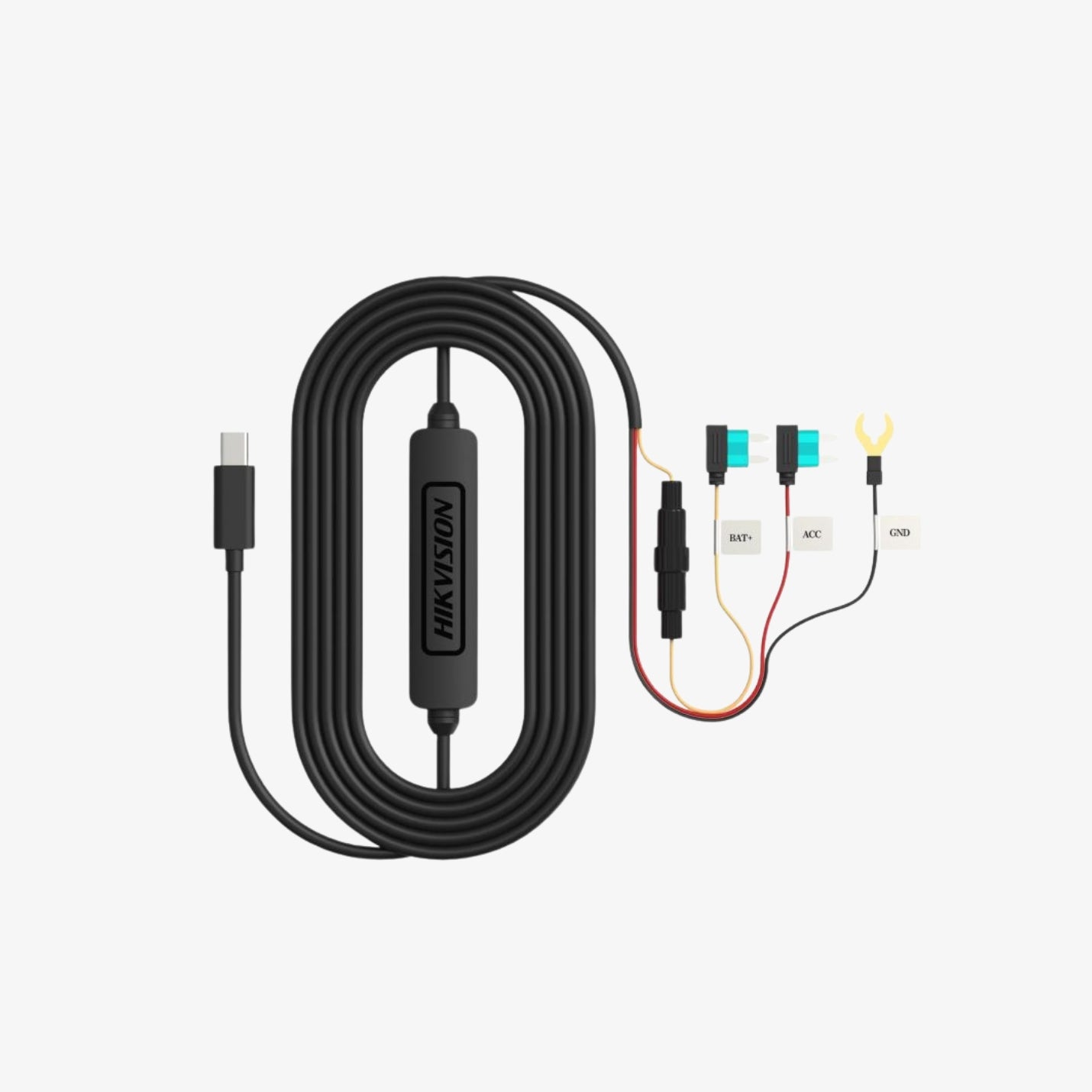 კვების ბლოკის კაბელი AE-DF7351 საავტომობილო რეგისტრატორისთვის