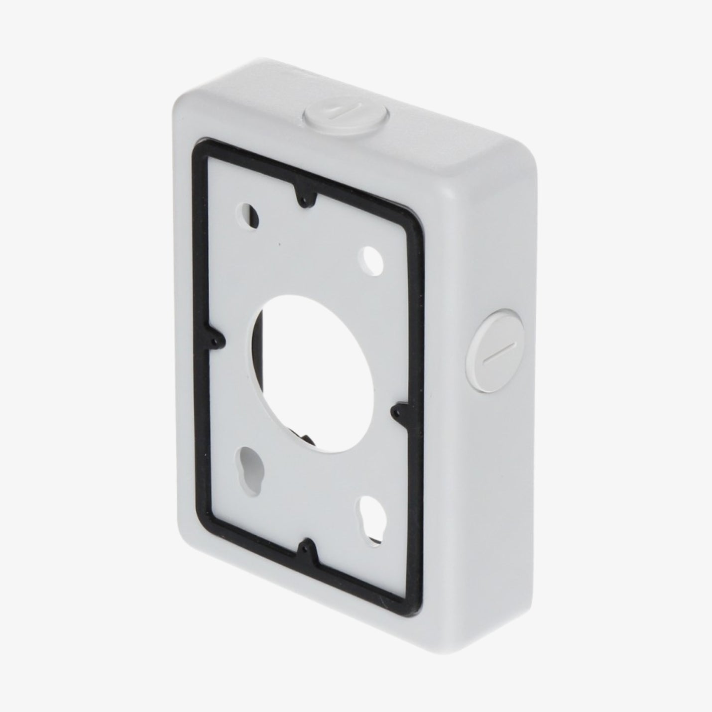 PFA120 ალუმინის საკომუტაციო ყუთი – სამონტაჟო აქსესუარი მართვადი კამერებისთვის, 7კგ დატვირთვა, 115x160x38.8მმ, G1/2.