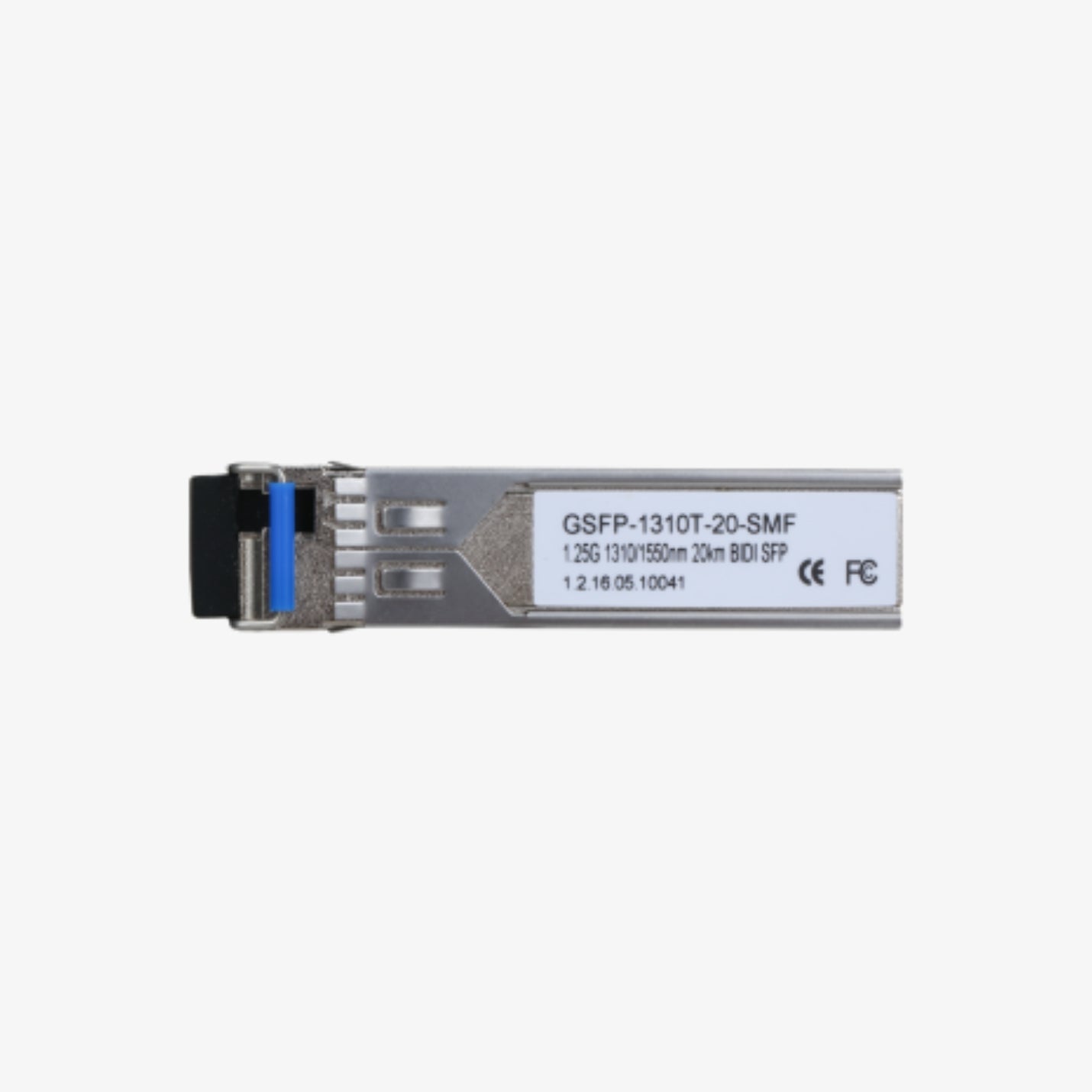 GSFP-1310T-20-SMF ოპტიკური SFP მოდული 1Gbps, 20კმ / GSFP-1310T-20-SMF Optical SFP Module 1Gbps, 20km