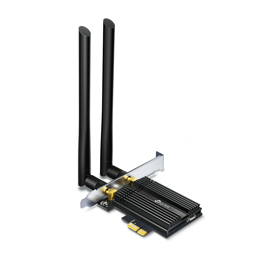 TP-Link, Archer TX50E, AX3000 Wi-Fi 6 Bluetooth 5.2 PCIe Adapter
