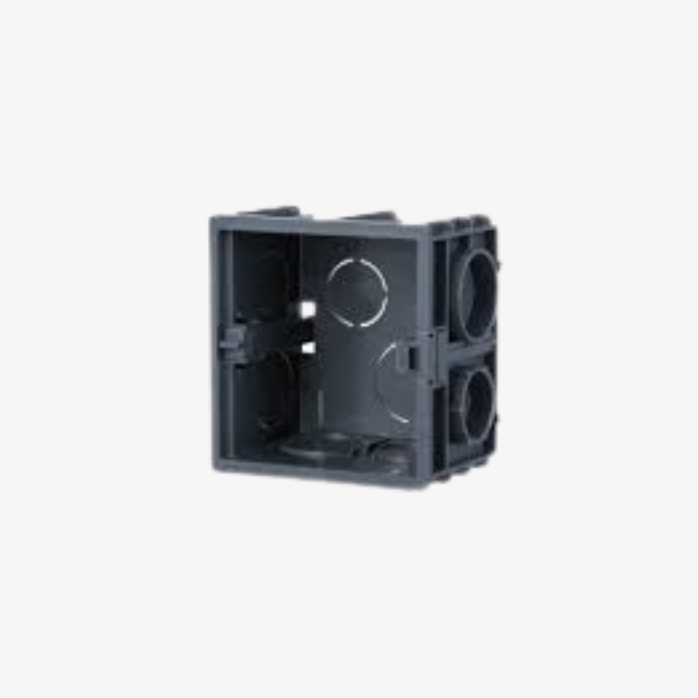 86 Box კედელში სამონტაჟო პლასტმასის კოლოფი VTO6000Cx სერიისთვის / 86 Box Wall-Mount Plastic Box for VTO6000Cx Series