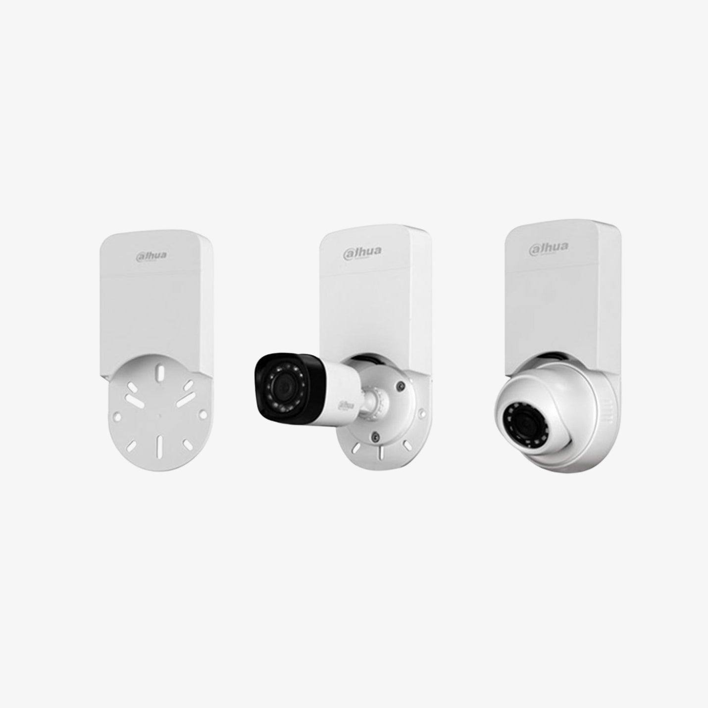 PFA12A პლასტმასის საკომუტაციო კოლოფი – სამონტაჟო აქსესუარი უსაფრთხოების კამერებისთვის.