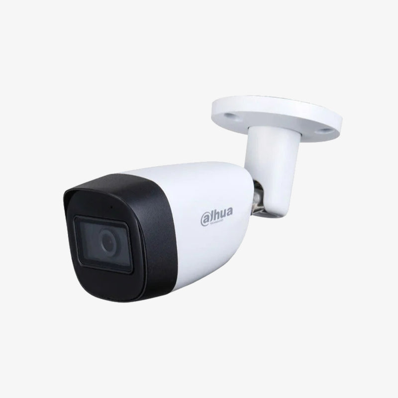 სამეთვალყურეო კამერა Dahua HAC-HFW1200CP-S5 3.6mm – 2 მეგაპიქსელიანი HDCVI Bullet კამერა 3.6 მმ ფიქსირებული ობიექტივით, IR ღამის ხედვით და კომპაქტური წყალგამძლე კორპუსით | Dahua HAC-HFW1200CP-S5 2MP HDCVI Bullet Camera with 3.6mm Fixed Lens, IR Night Vision, and Compact Weatherproof Housing